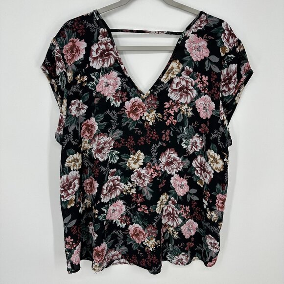 EUC Halogen V-Neck Top, Sz XXL - Picture 3 of 8